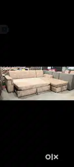 sofa cum bed with lounger