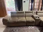 L seater sofa
