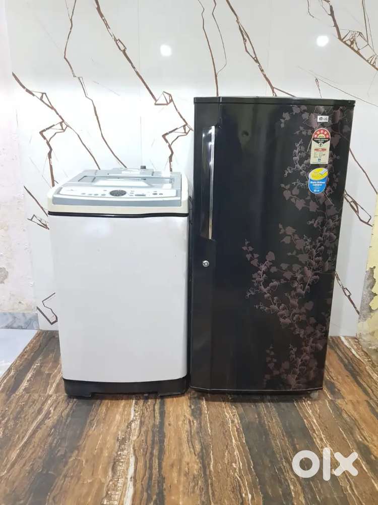 Samsung top Fully automatic washing machine and refrigerator 5411+