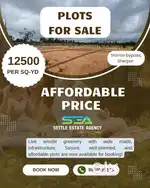 Plot for sale  gated colony at shimla Bypass road  12500/- pr sq.yd