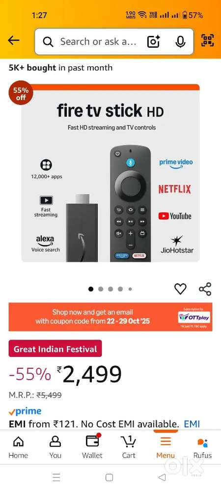 Amazon fire stick HD