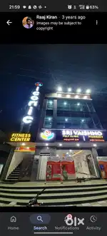 Iconic fitness centre receptionist lady's