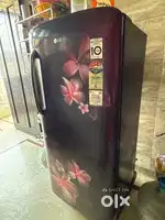 Lg single door fridge 215 litres