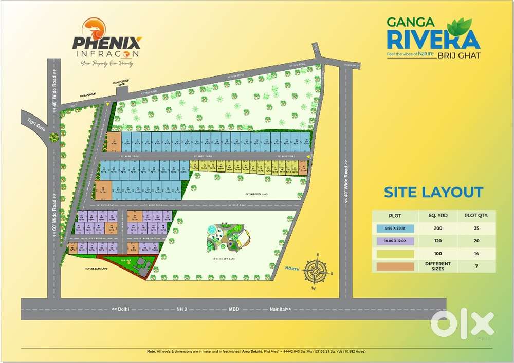 Ghar ka Plot budget mein, Garh Mukeshwar, NH-24