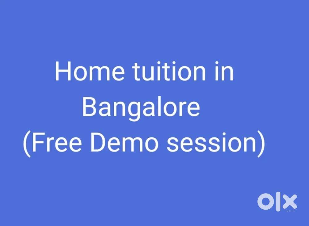 Home tuition in Bangalore