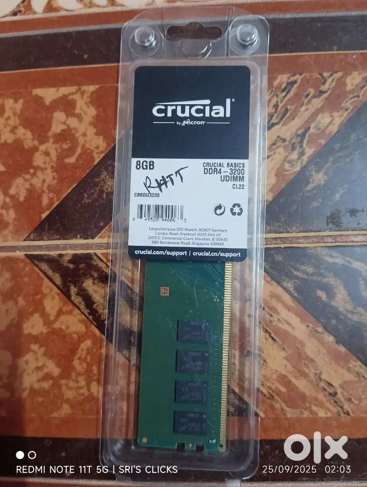 DDR_4 RAM Memory for Desktop.