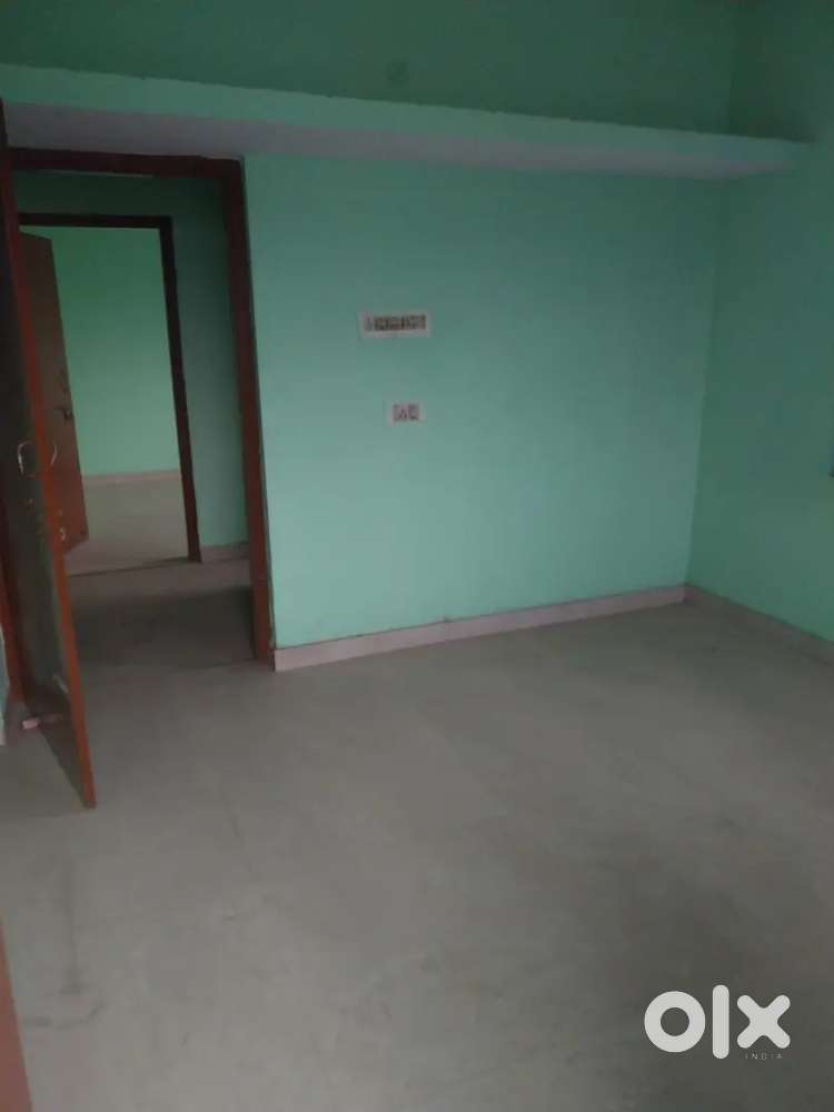 A flat which having balcony 2 room and bathroom with  parking