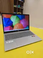Hp NoteBook 15FC Silver Colour Ryzen 3 - 7320U 4 Core 8GB Ram DDR4 512