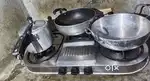 Kitchen utensils/ cooker, kadhai, sauce pan, patila