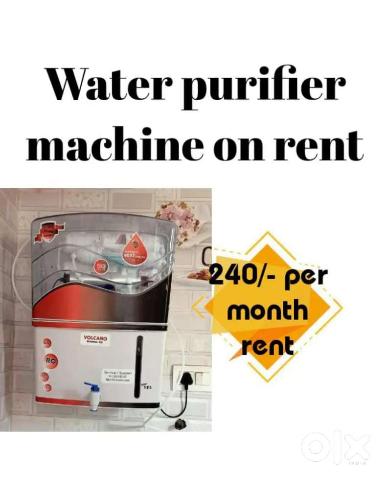Water purifier on Rent