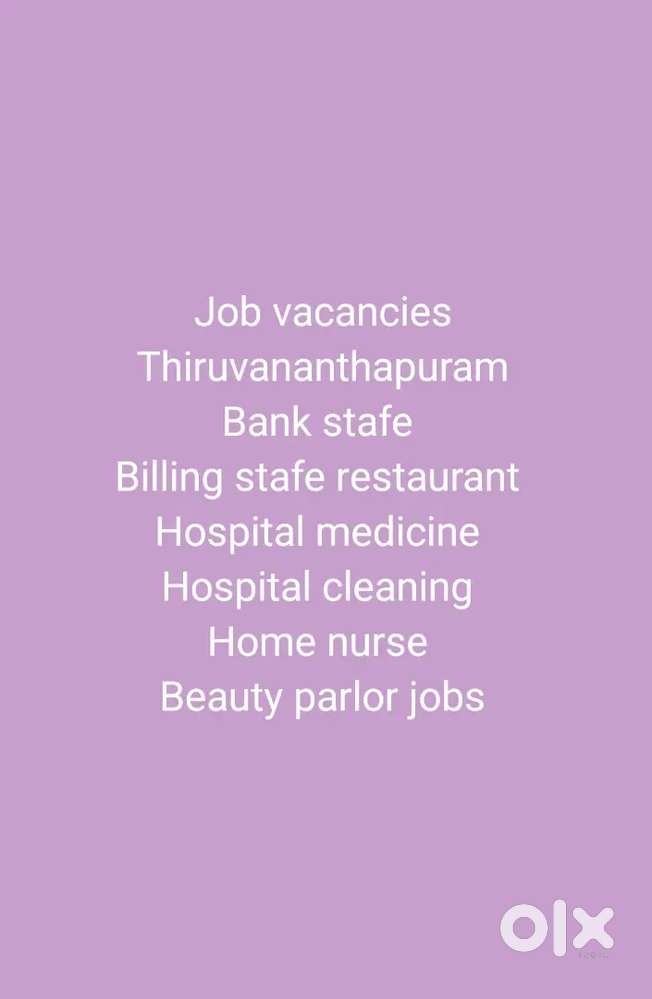 Females jobs available