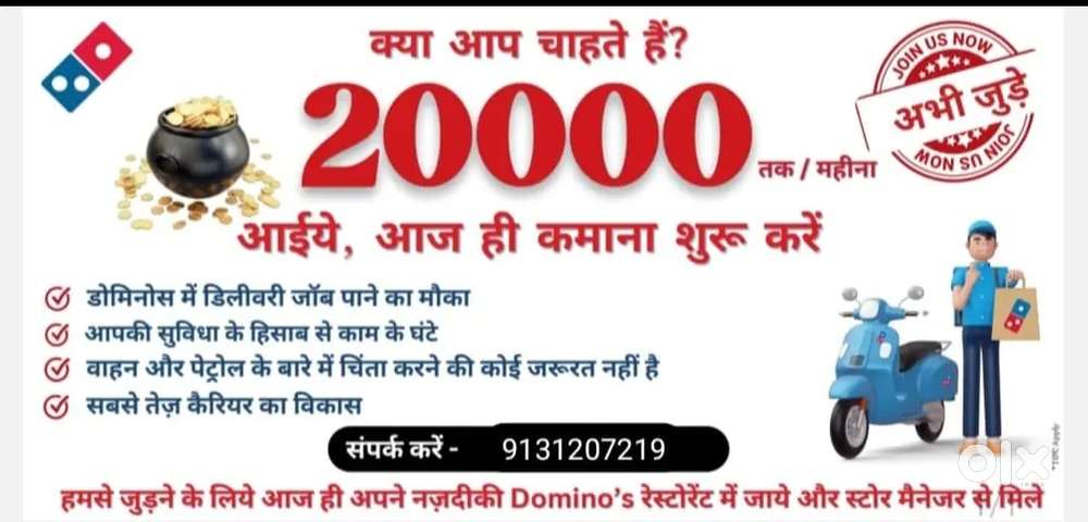 Dominos delivery partner