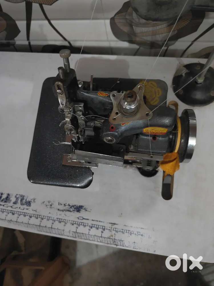 Satyam Deluxe Overlock Sewing Machine – Heavy Duty  Good Condition