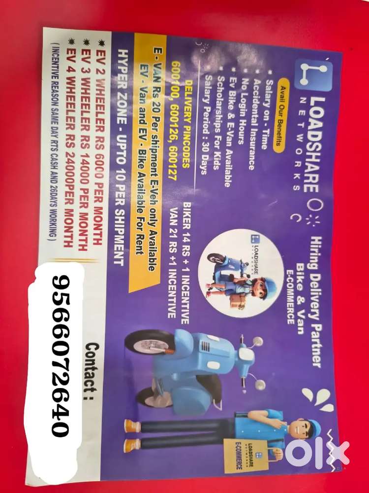 Delivery Az (Office Location Medavakkam)