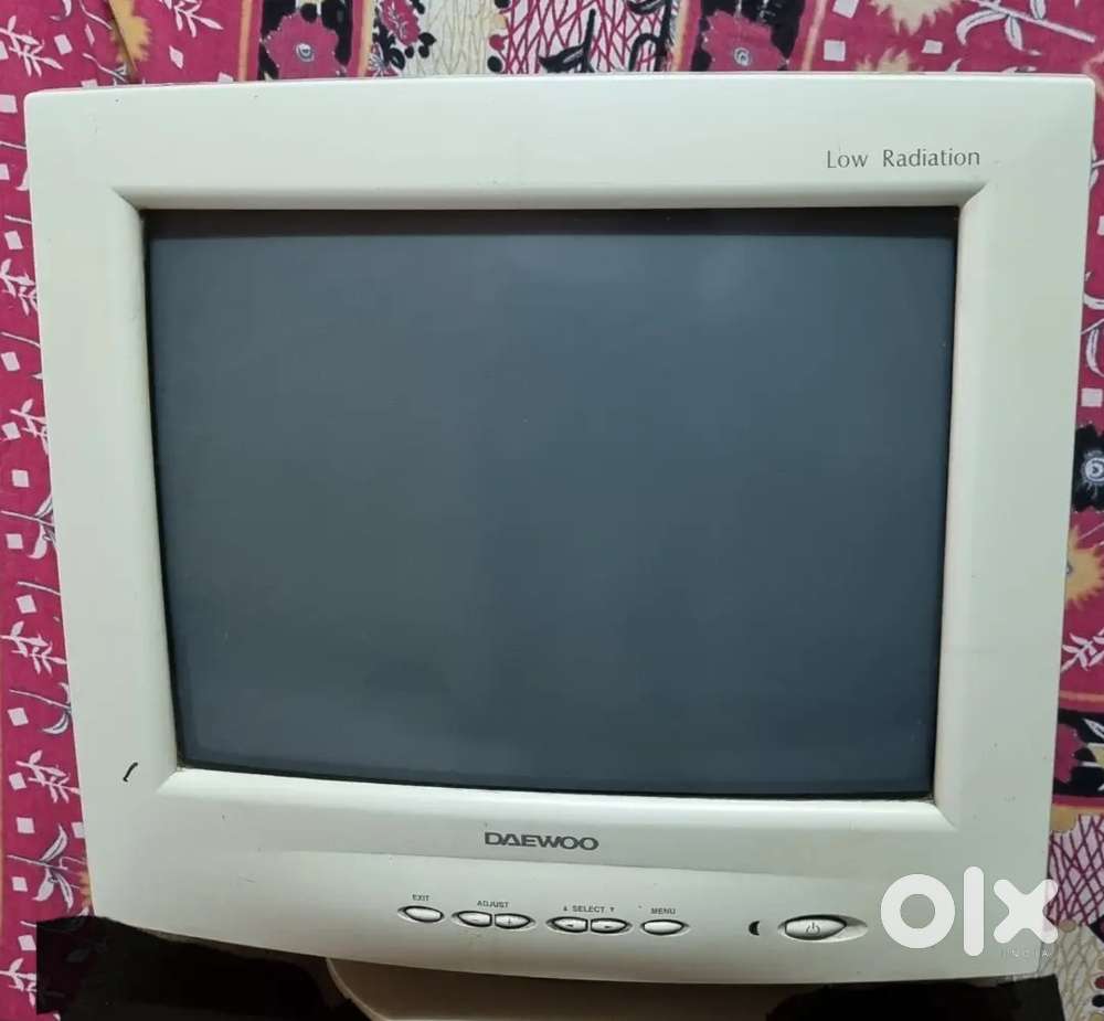 Computer monitor and CPU