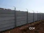 ok Plot fencing work done pending sale प्लॉट