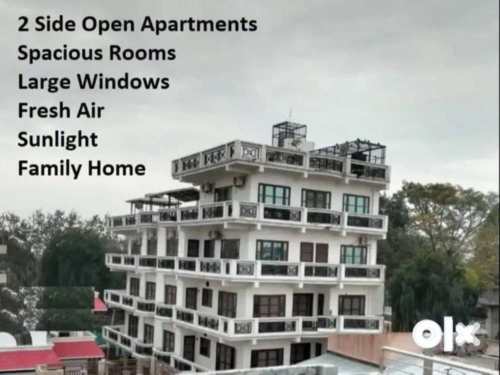 Spacious apartments available for rent