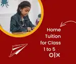 available for home tuition classes 1 to 5