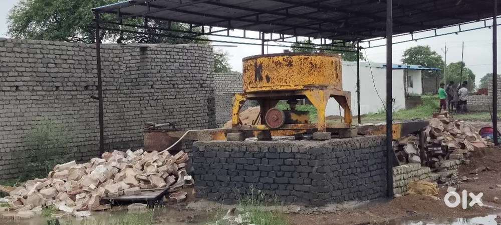 Paver block factory, (all complete setup)