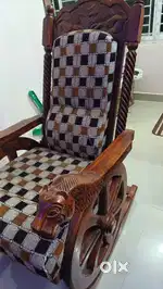 Tiger arm rocking chair