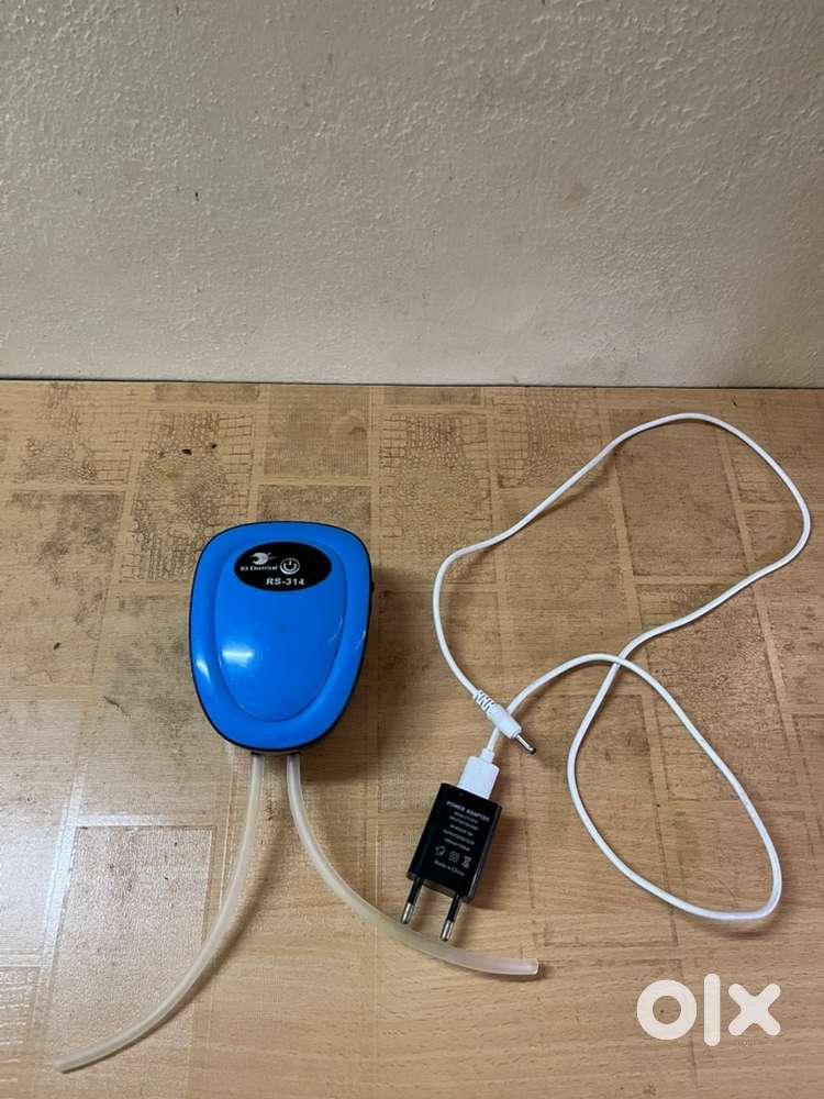 Rechargable RS Electrical RS-314, double outlet air pump for sale