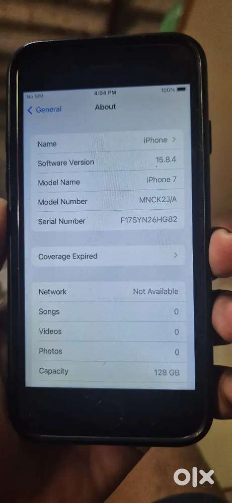 Iphone 7 128 storage
