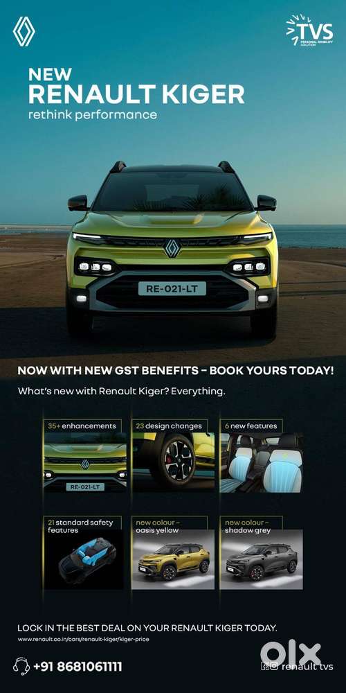 Brand new renault kiger
