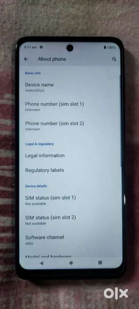 MOTO E32S . 4/32.ONLY PHON.