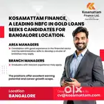 Kosamattam Finance Job Vacancy