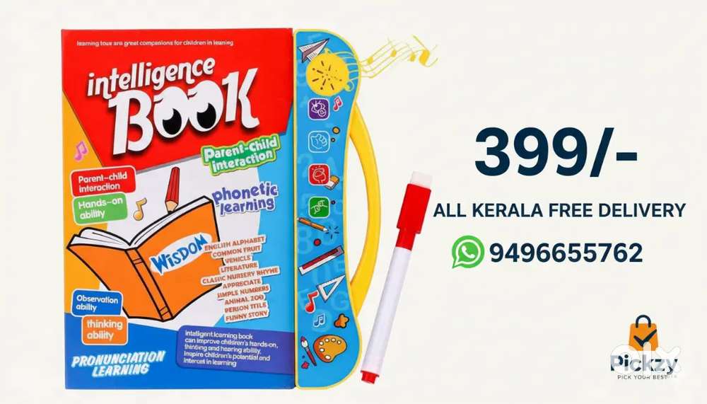 Kids intelligent learning book