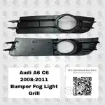 Audi A6 C6 Bumper Fog Light Grill 2008-11
