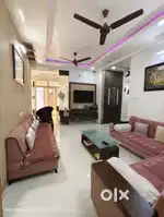 3 BHK furnished flat for sale at Haribhakti,Race Course