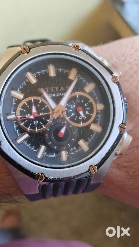 Titan chronograph unique addition watch