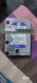 WD 2TB Hard Disk with 4gb ram