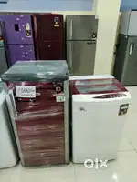 Id.22 Whirlpool single door fridge and godrej washing machine with dr