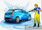 One person required for doorstep car wash.