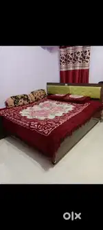 King size storage bed 6x6