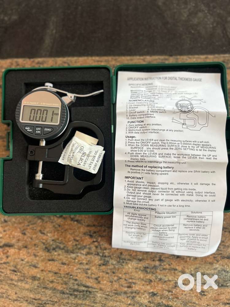 Corceptive Digital Thickness Gauge 0–12.7mm