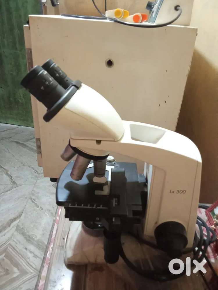 Lab ka saaman jaise cbc machine biochemistry microscope  enelizer