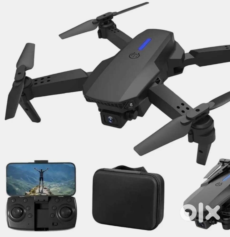 Drone (black color) no camera but camera can be fitted
