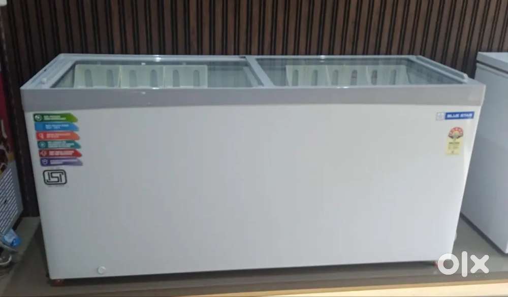 Blue star 525 Litre glass top