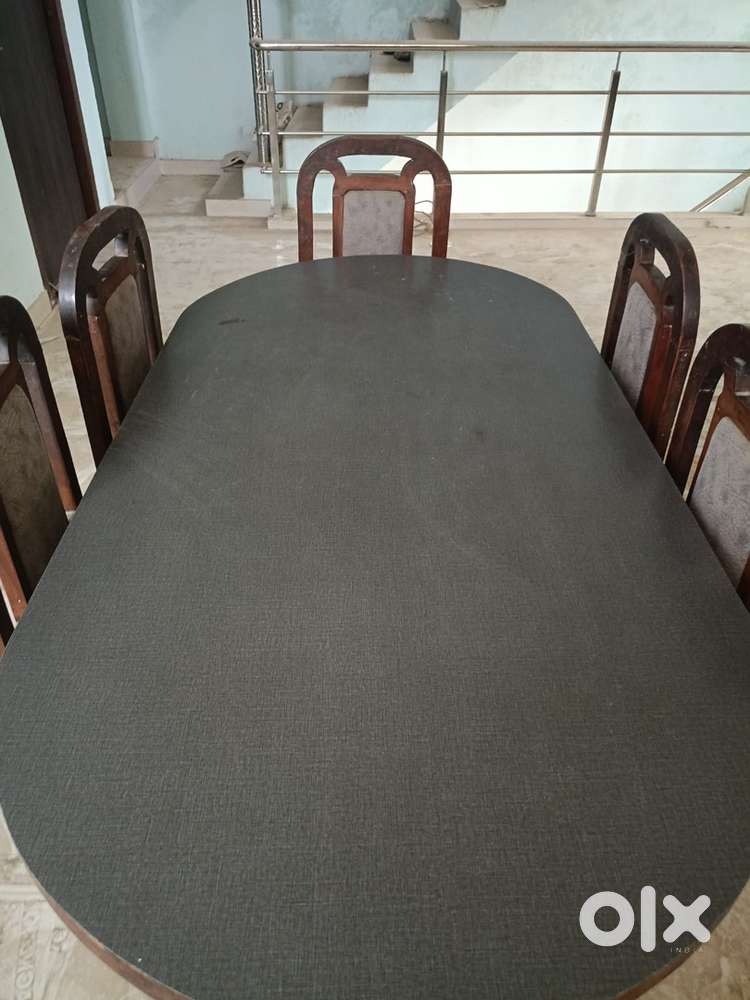 Wooden base dinning table