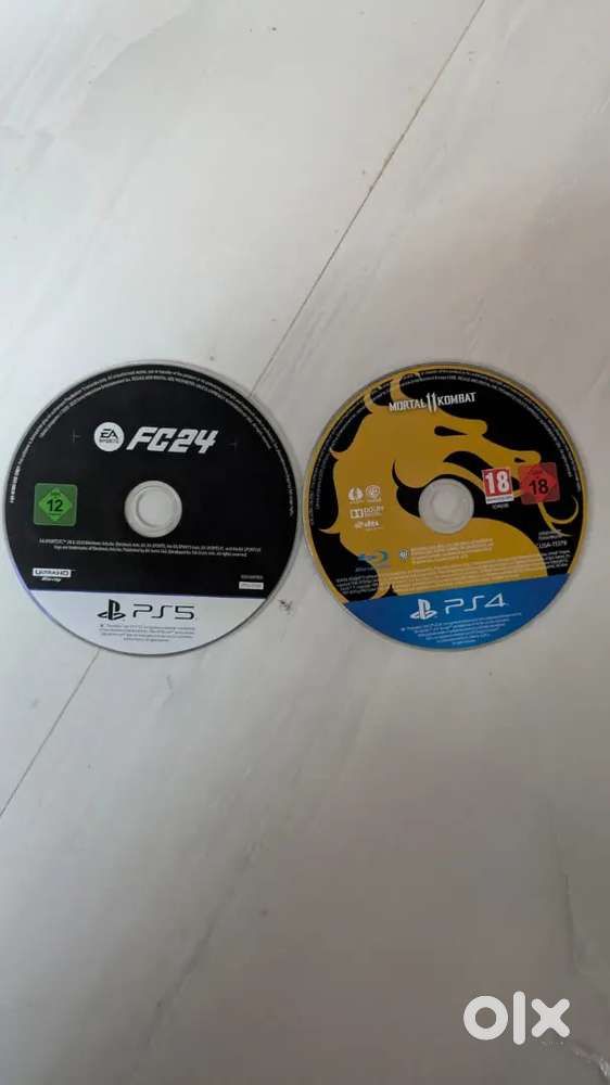 Mortal Kombat 11 and fc 24 combo for sale