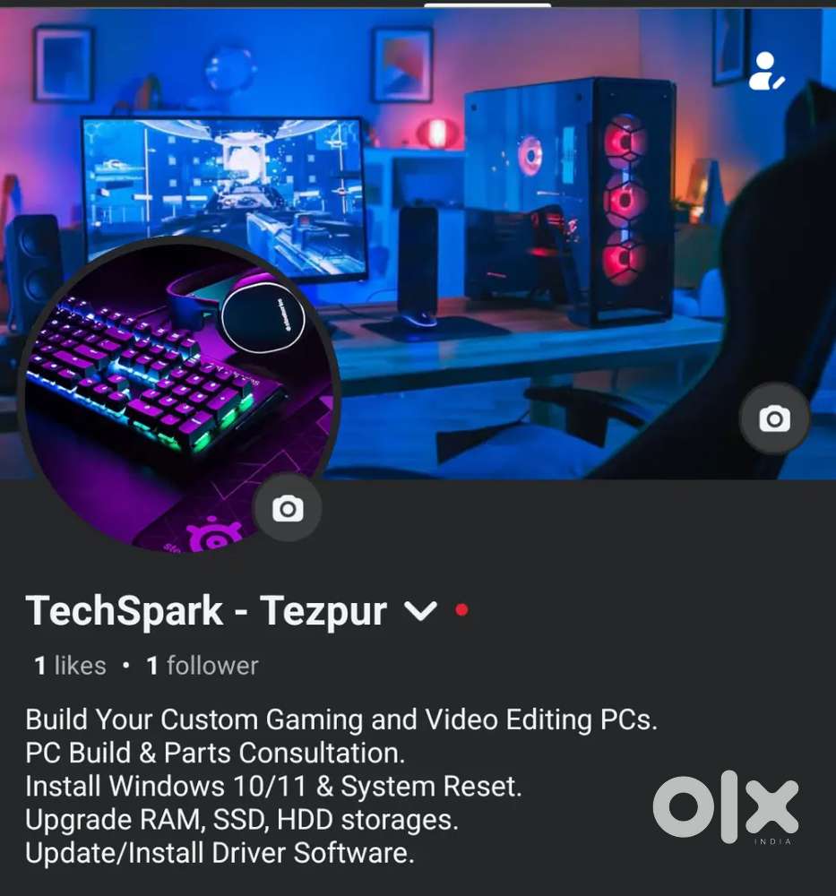 Gaming/Editing PC Builds, PC/Laptop Storage RAM OS Upgrade Service