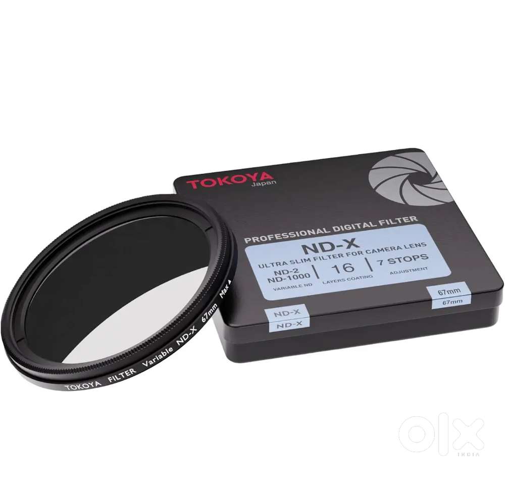 Welborn Tokoya Variable True Colour ND Filter 67mm – Brand New