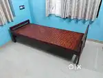 Wooden cot , single size