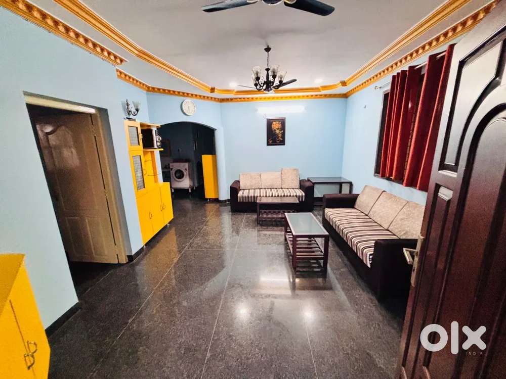 3bhk furnished flat for rent in Porvorim