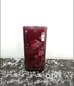 Single door meroon colour 190 litres refrigerator built in stablizer