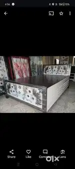 Steel bed royal