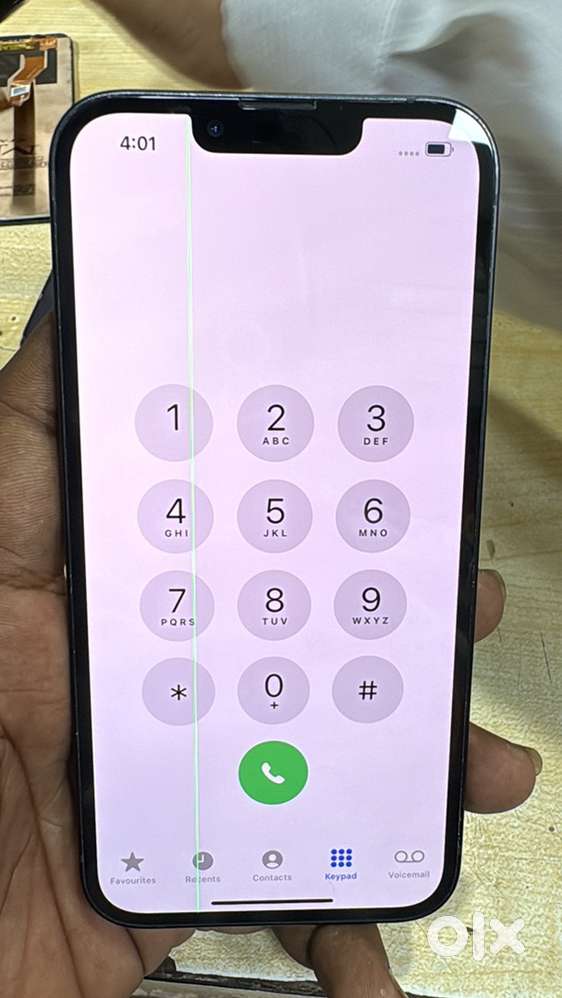Iphone 13   128. Gb. Only display green 1 line
